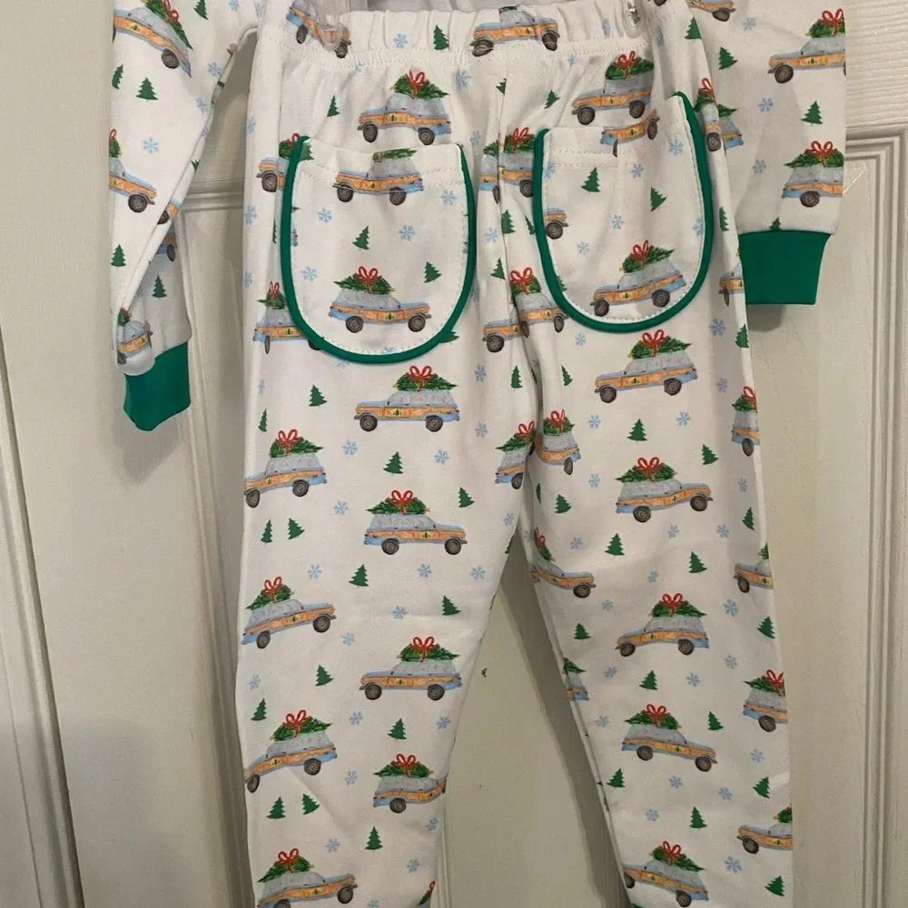 New Posh Pickle Christmas Pajama Set